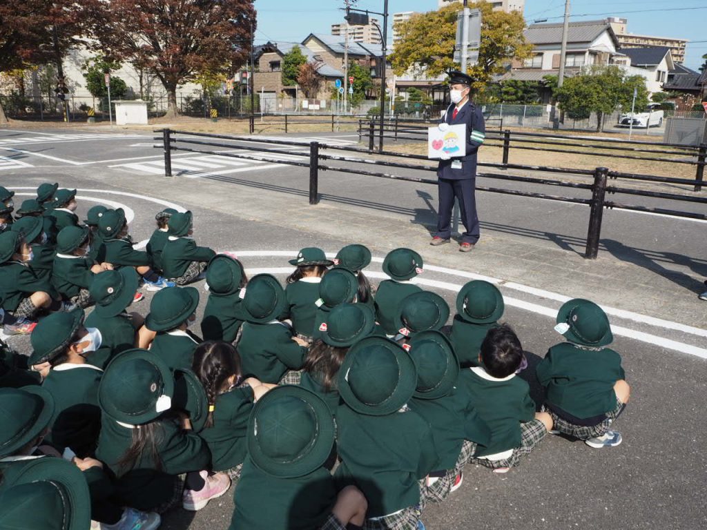 年長☆交通安全教室